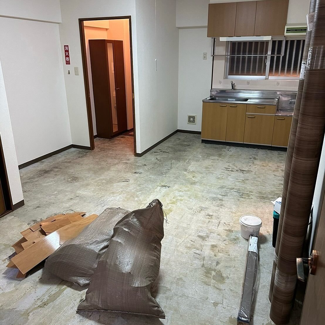 施工前の写真