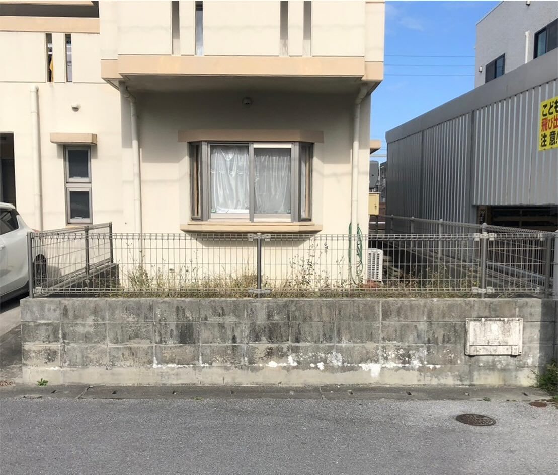 施工前の写真